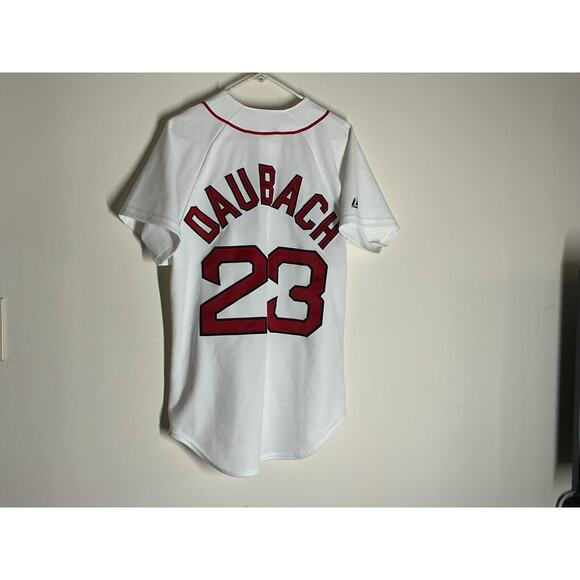 VTG Majestic DAUBACH BOSTON RED SOX Youth Stitched MLB Team Rochester Size S - Picture 1 of 7